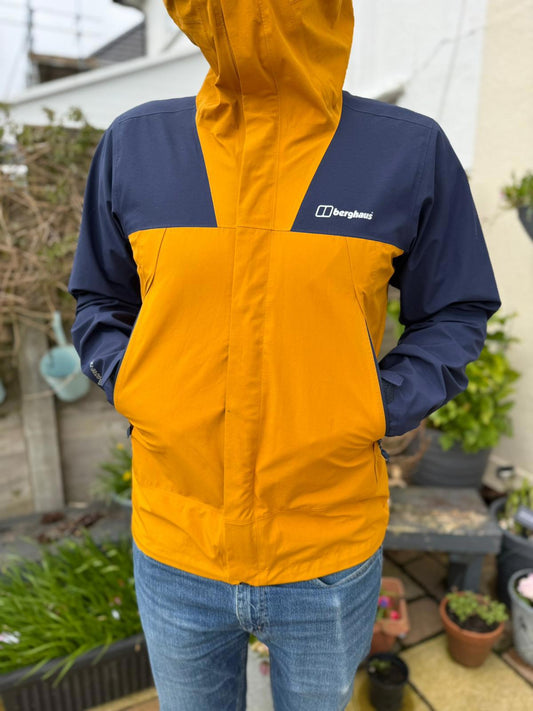 Berghaus Athunder Gore-Tex Full Zip Hooded Casual/Hiking Waterproof Jacket - M/M