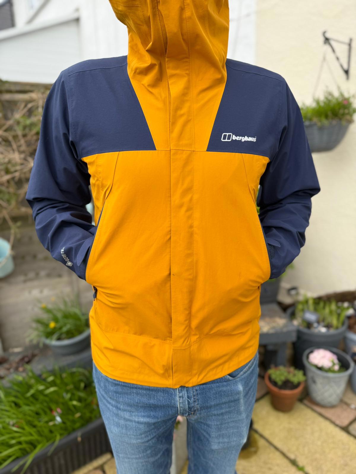 Berghaus Athunder Gore-Tex Full Zip Hooded Casual/Hiking Waterproof Jacket - M/M