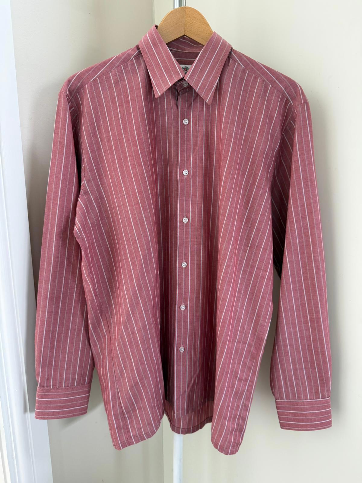 Rael Brook Men’s Bade in Britain Vintage 80s/90s Striped Shirt  - L - 44