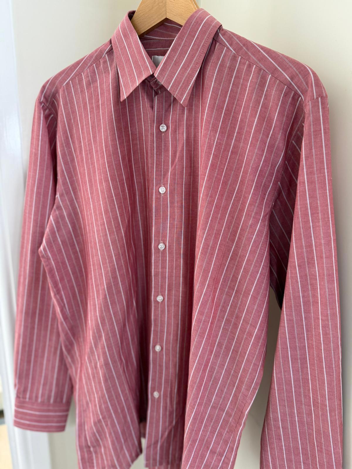 Rael Brook Men’s Bade in Britain Vintage 80s/90s Striped Shirt  - L - 44