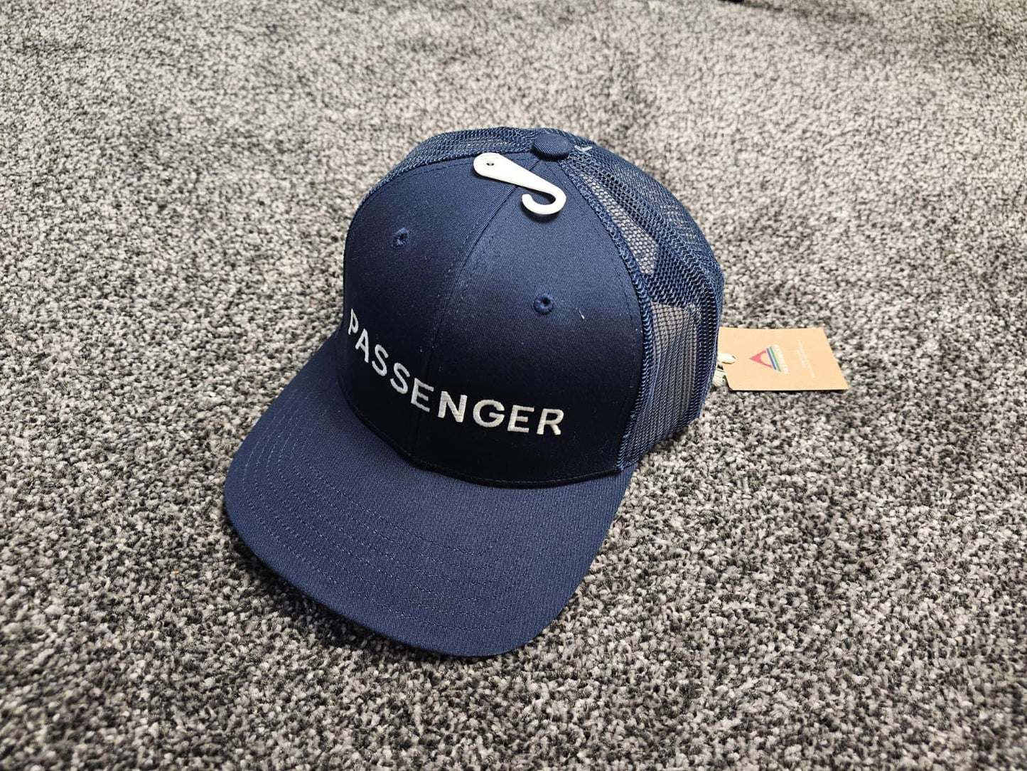 Passenger Embroidered Text Unisex Trucker Style Hat/Cap - One Size - Casual