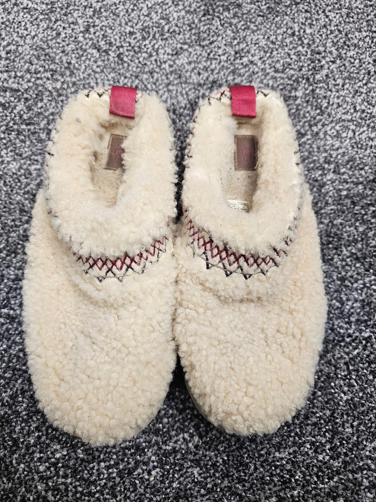 UGG Womens UGG Tazz Slipper/Shoes Heritage Braid Natural - UK 6 - Footwear