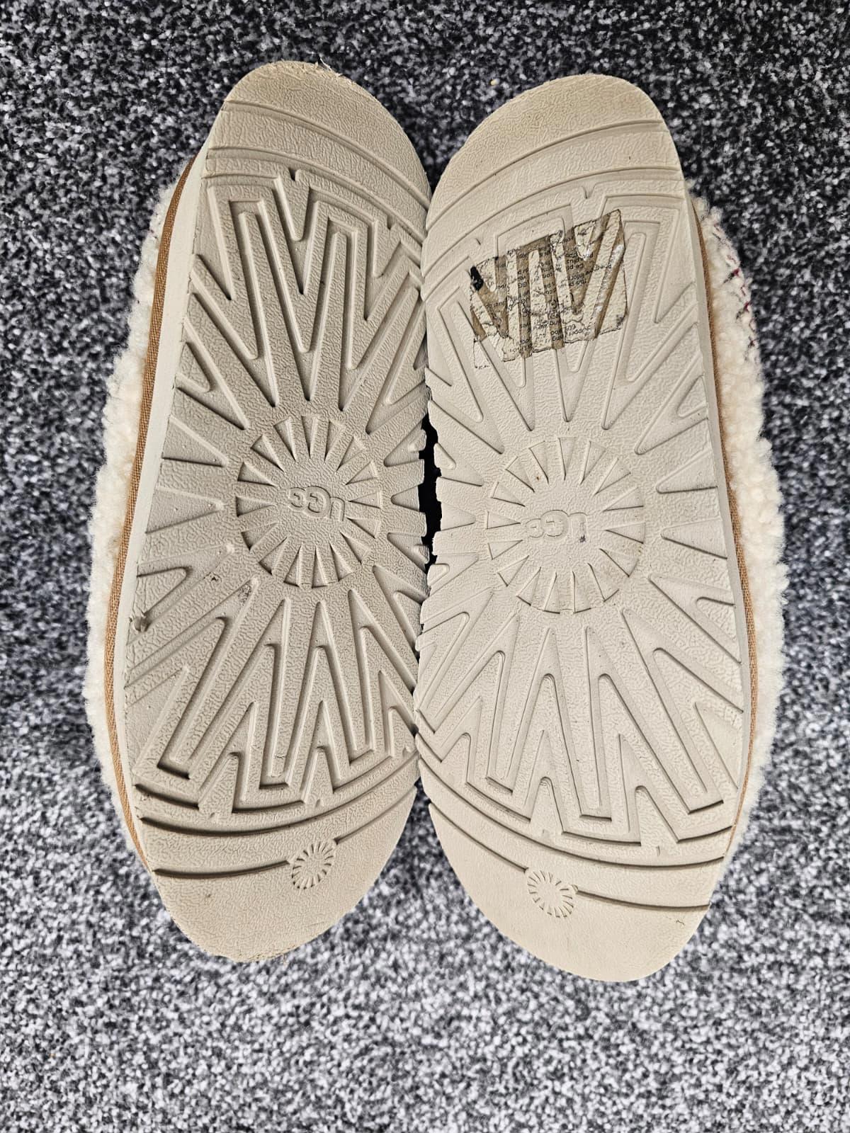 UGG Womens UGG Tazz Slipper/Shoes Heritage Braid Natural - UK 6 - Footwear