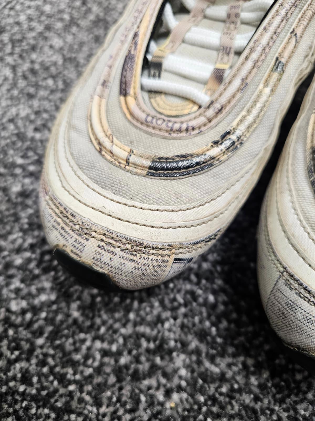 Nike Air Max 97 Rare Trainers Newspaper 921826-108 - UK 6 Sneakers