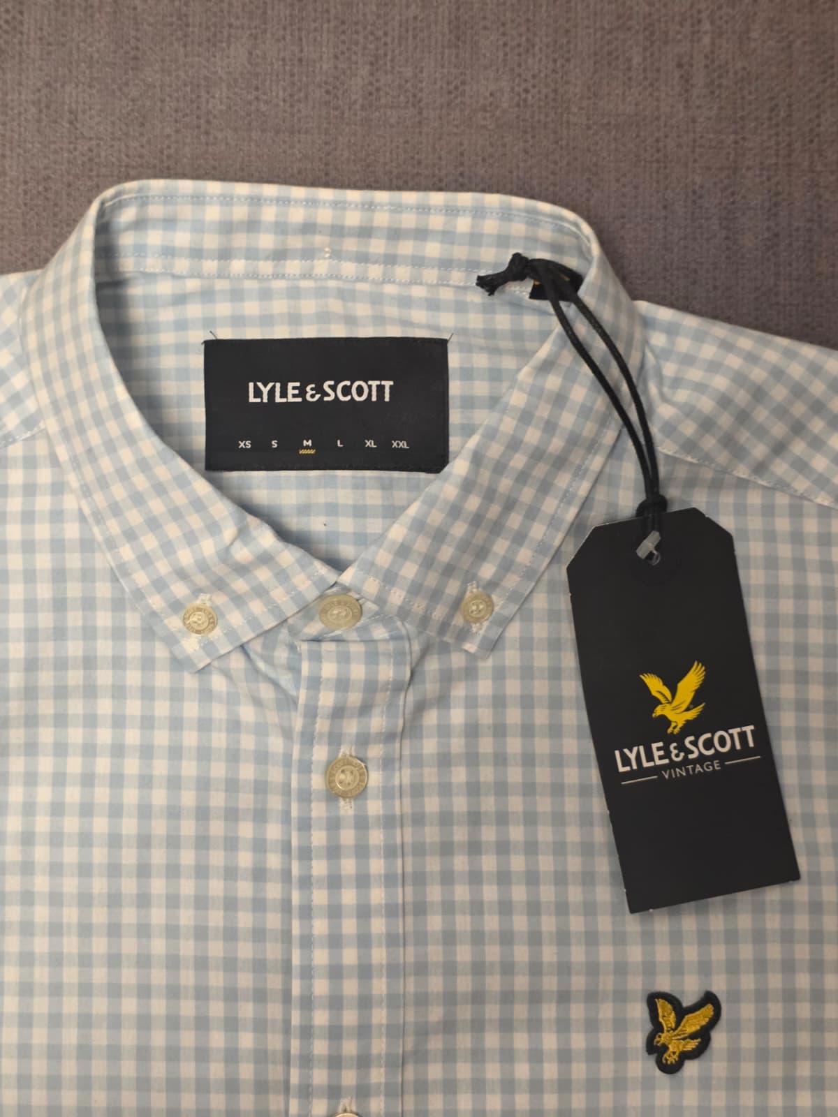 Lyle & Scott Mens Smart Casual Short Sleeve Check Shirt - M/Medium