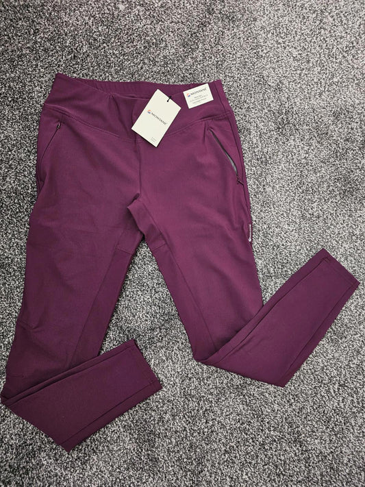 Montane Womens Activewear Sport Hiking/Gym Casual Leggings - UK 10 - Sports