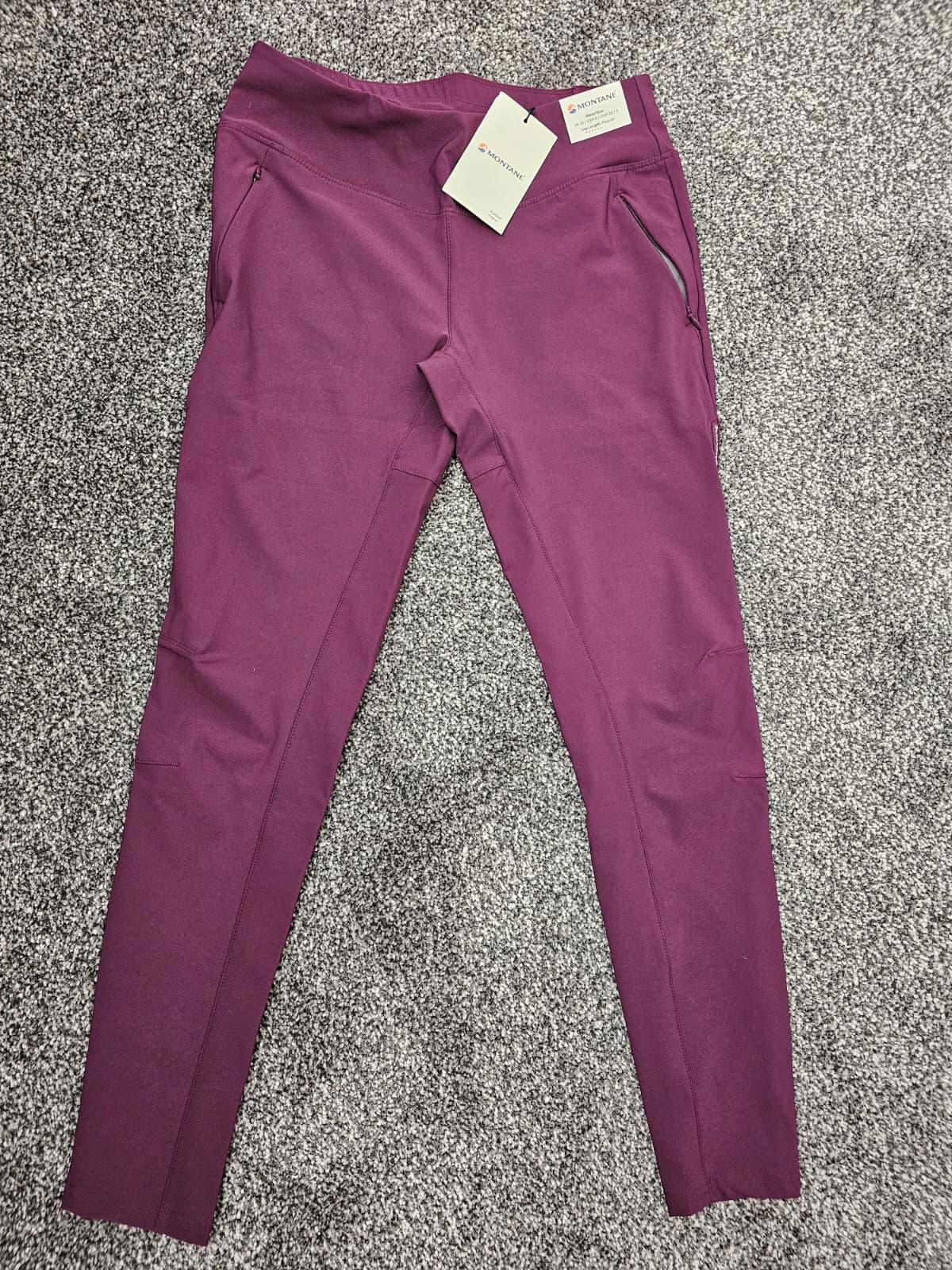 Montane Womens Activewear Sport Hiking/Gym Casual Leggings - UK 10 - Sports