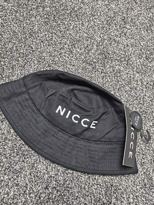 Nicce Mens/Womens/Unisex Summer Holiday Festival Bucket Hat-One Size - Black