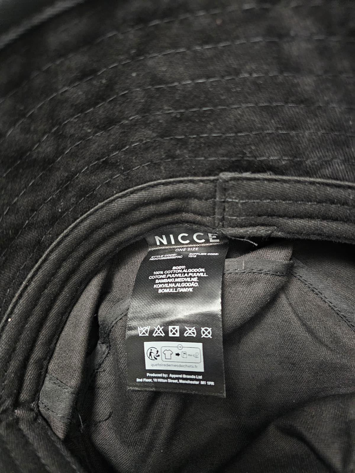 Nicce Mens/Womens/Unisex Summer Holiday Festival Bucket Hat-One Size - Black