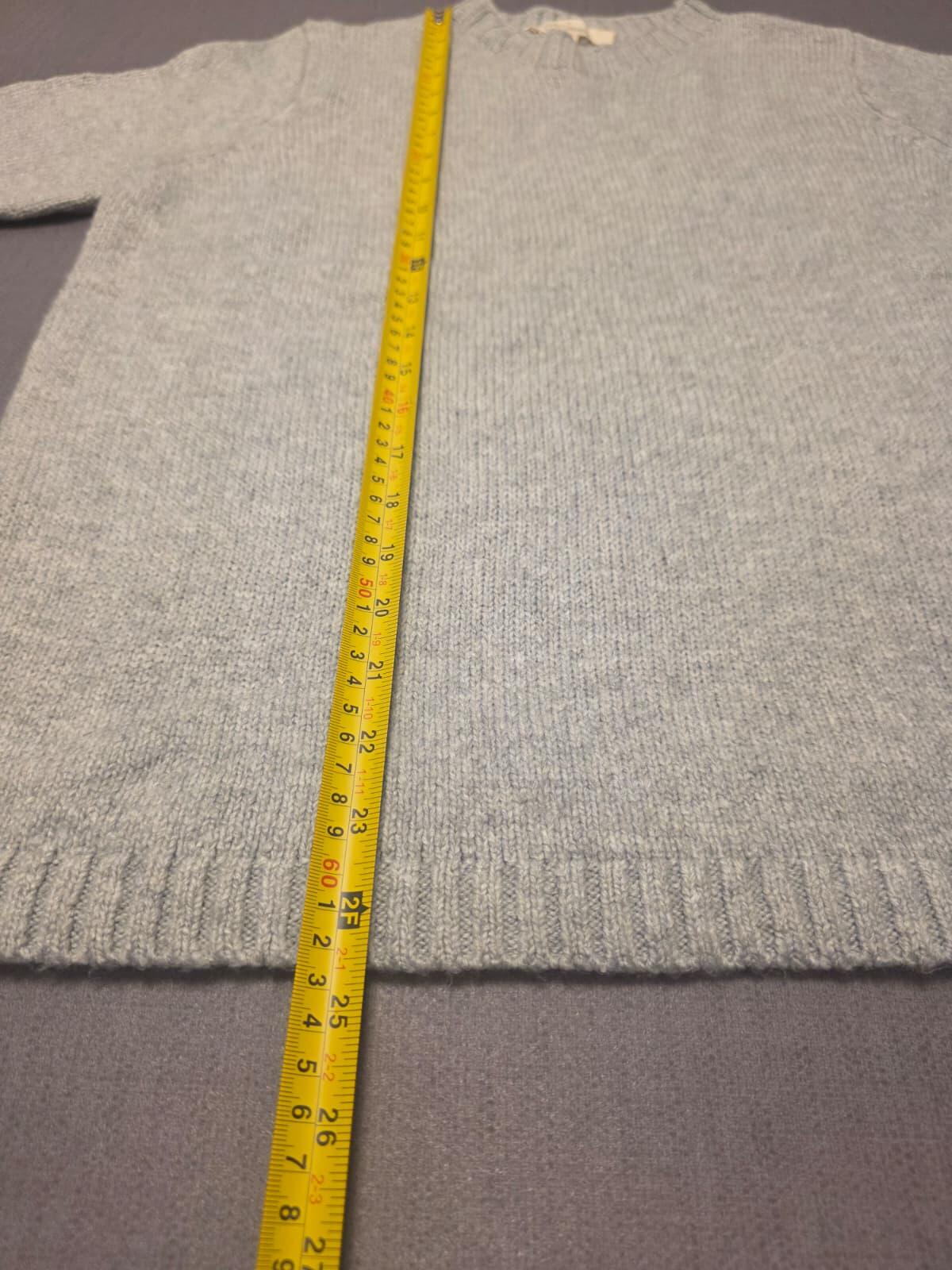 Sea Salt Cornwall  Pullover Fisherman Style Merino Blend Knitted Jumper - UK 16