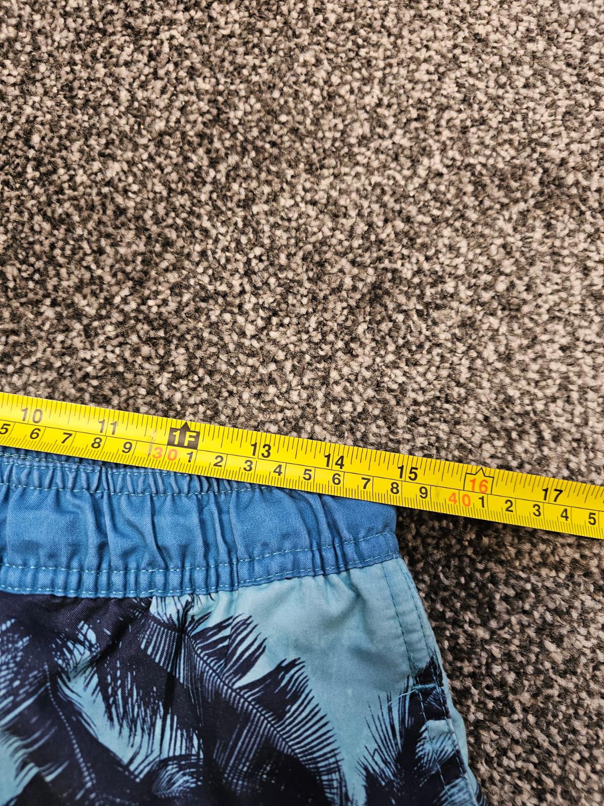 Quiksilver Mens Hawaii Palm Tree Big Print Swim Wear Swimming Shorts - M/28/30