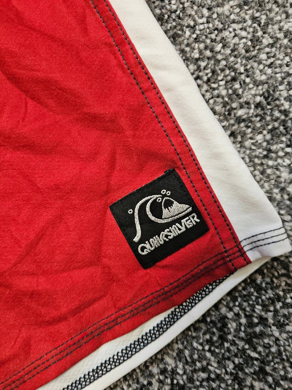 Quiksilver USA Flag Print Swim Wear Surf Wear Board Swimming Shorts/Boardies W34