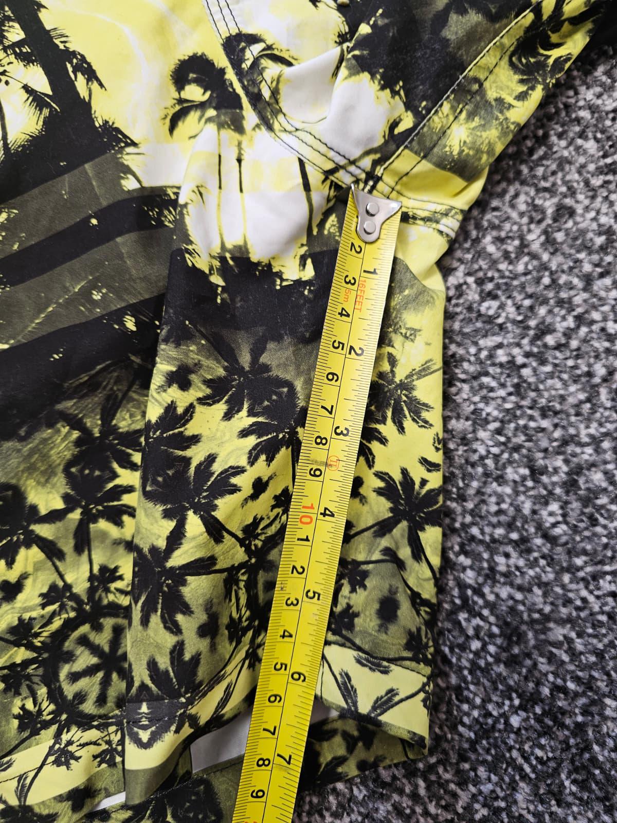 Quiksilver Mens Hawaii Palm Tree Big Print Swim Wear Swimming Shorts - W36/6