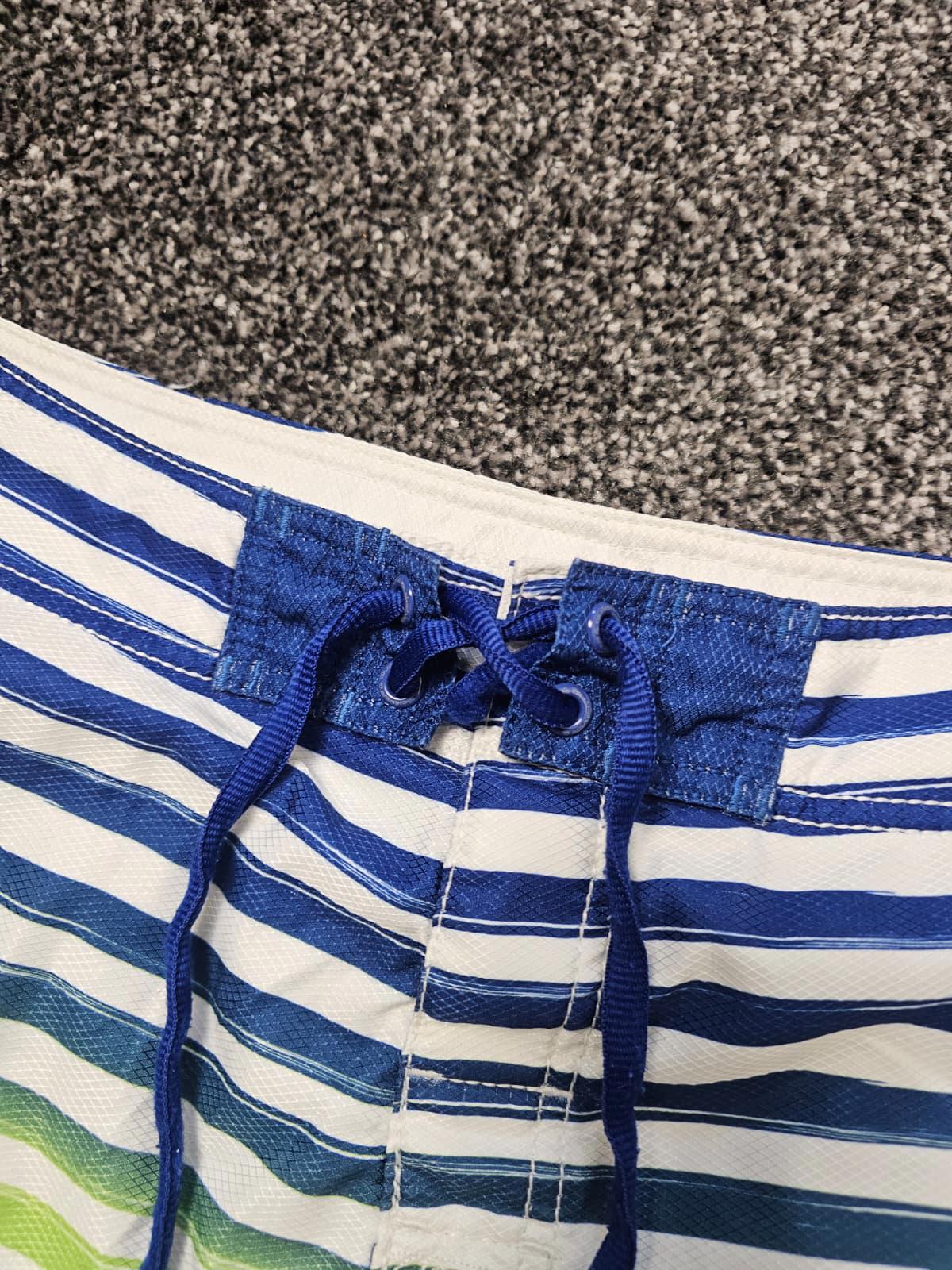 Quiksilver Mens Y2K 2000's Swimming Board Boardie Summer Holiday Shorts - 32/10