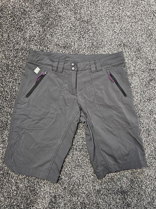 Lowe Alpine Women's Technical Walking/Hiking/Sport Shorts - UK 8 - Grey