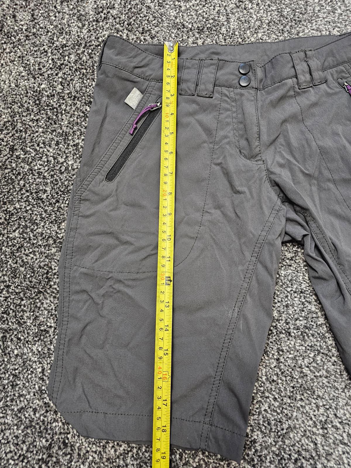 Lowe Alpine Women's Technical Walking/Hiking/Sport Shorts - UK 8 - Grey