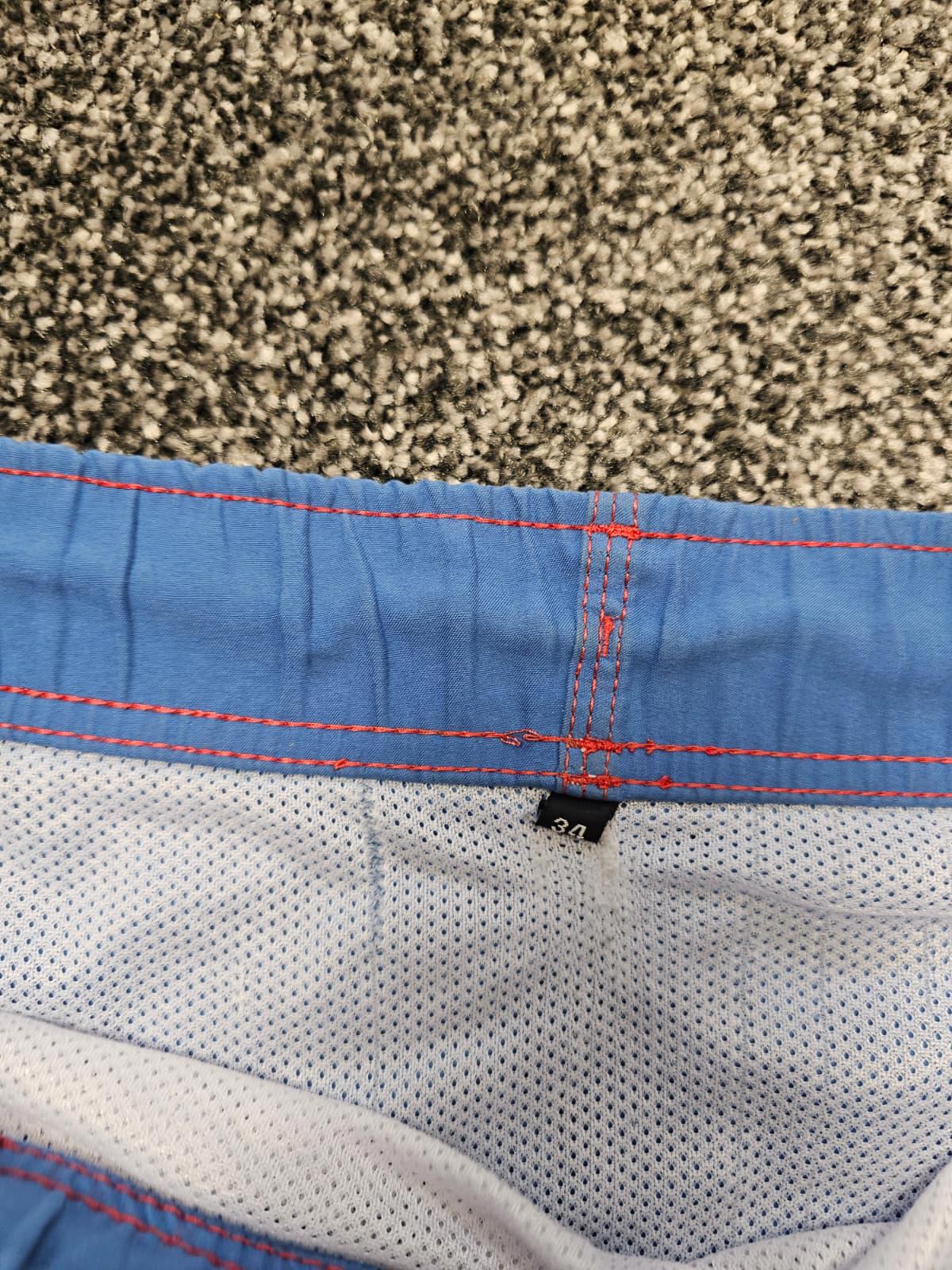 Quiksilver Mens Y2K 2000s Swimming Holiday Vacation Shorts - 40/4.5 - Blue