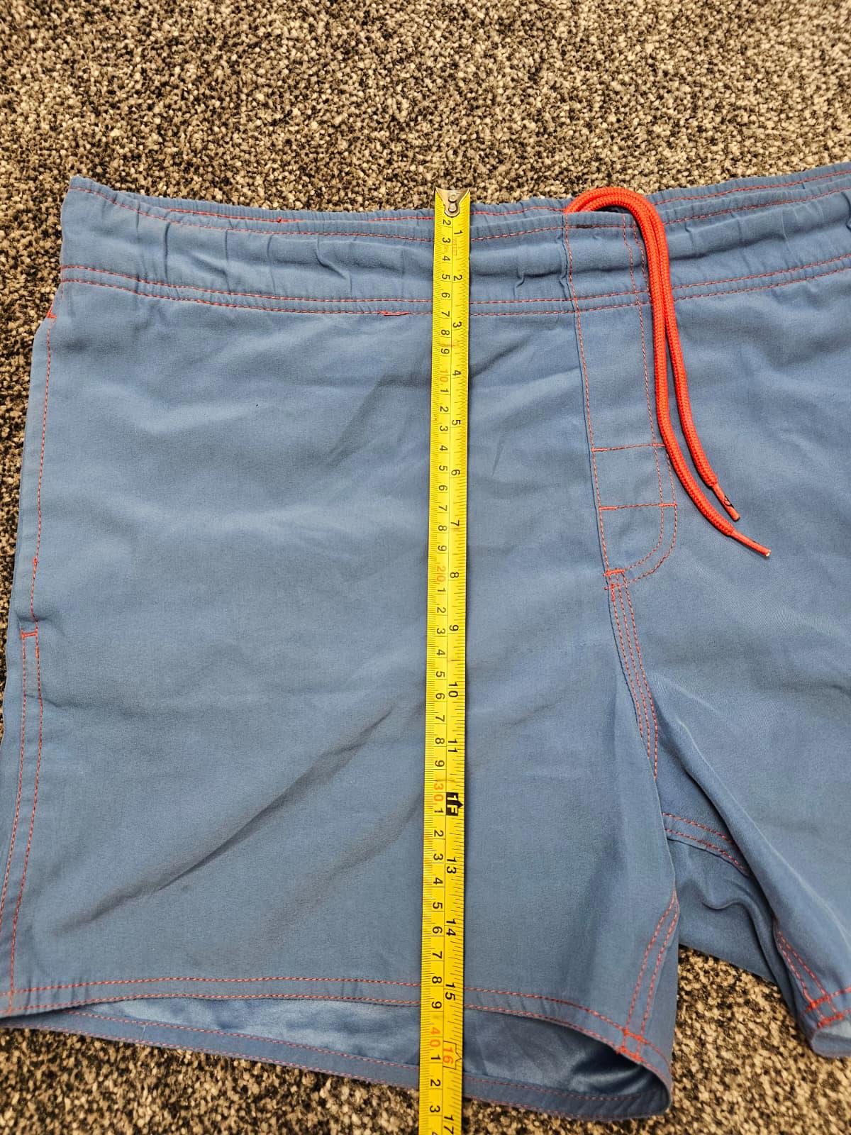 Quiksilver Mens Y2K 2000s Swimming Holiday Vacation Shorts - 40/4.5 - Blue