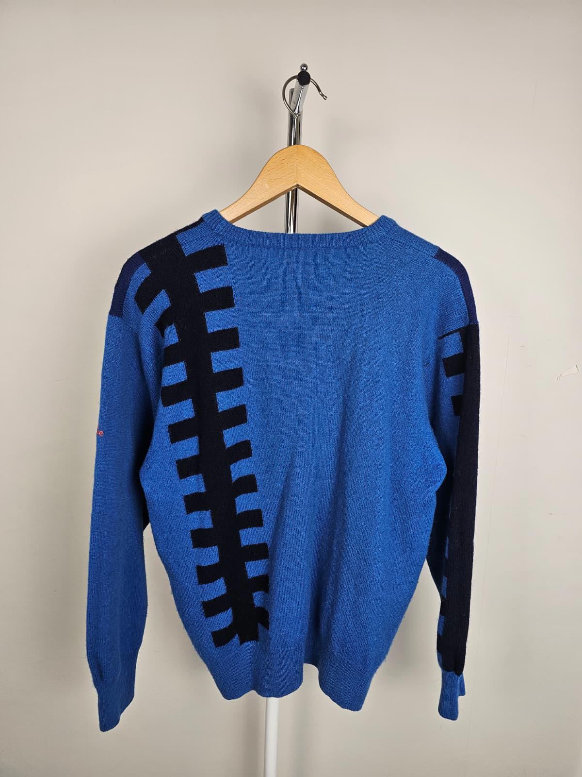 Pringle Of Scotland Vintage Wool Pullover Knitted Spring Jumper/Sweater - XS
