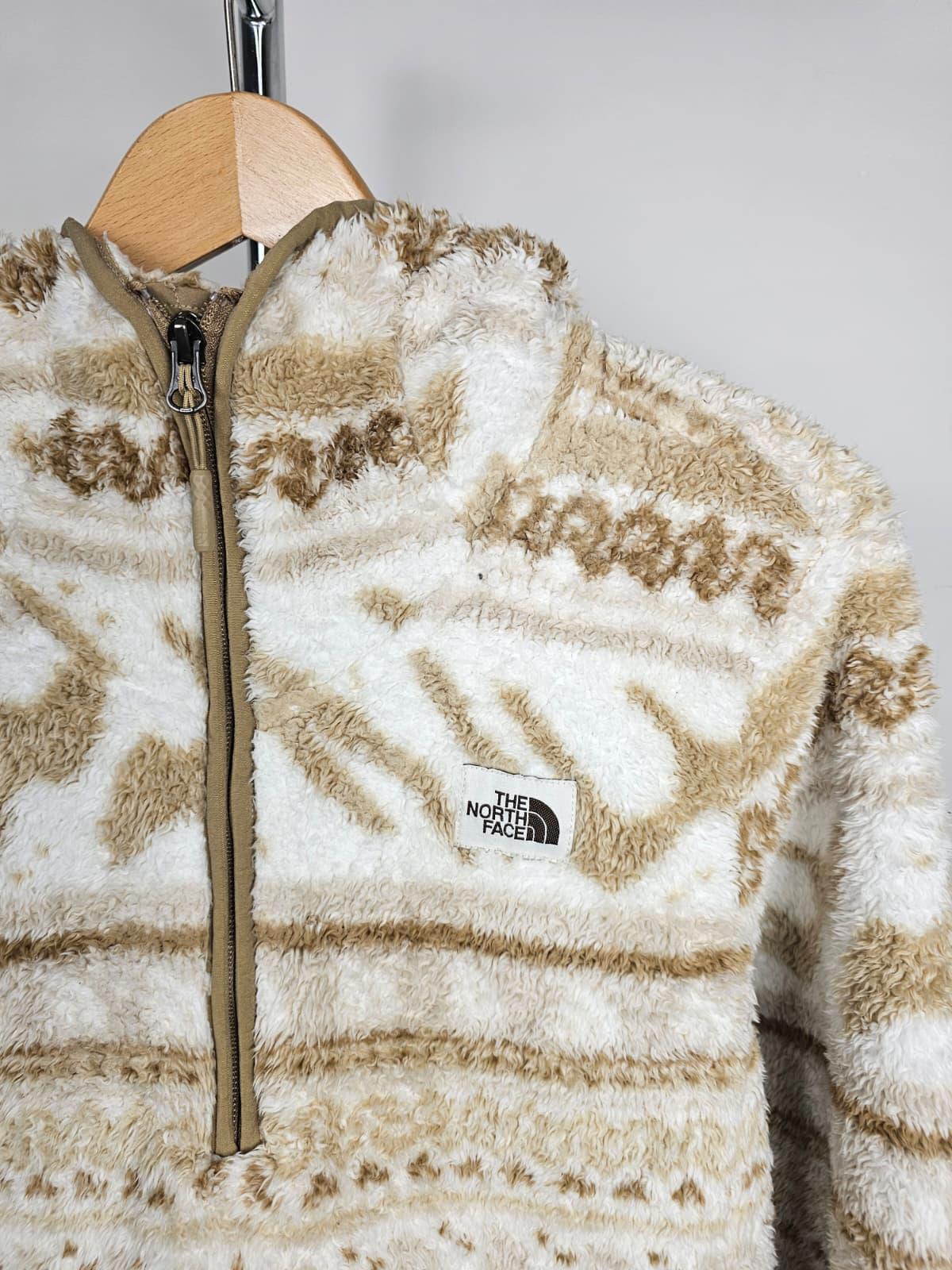 The North Face Mens Campshire 1/2 Zip Pullover Hooded Teddy Bear Fleece Jumper S