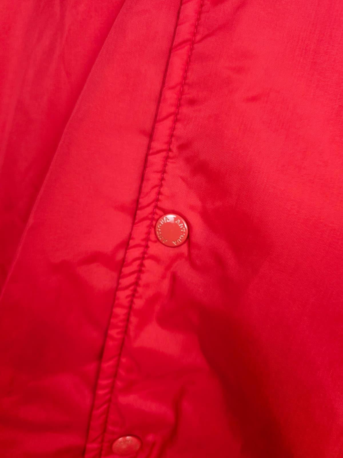 Disney Antigua Golf Coach Style Lined Snap Button Windbreaker Jacket - XL - Red