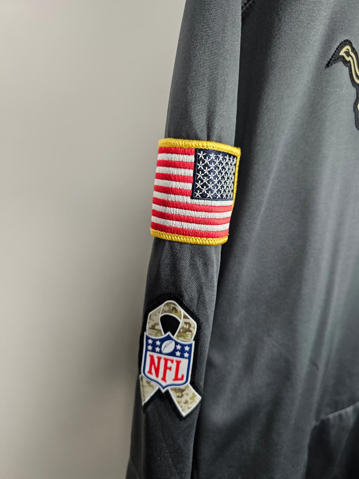 Nike Detroit Lions USA 'Salute To Serve' Onfield NFL Hoodie XL/Extra Large