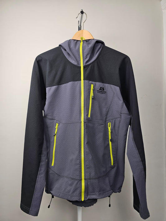 Mountain Equipment Mens Soft Shell/Fleece Hooded Technical Jacket - M/Medium