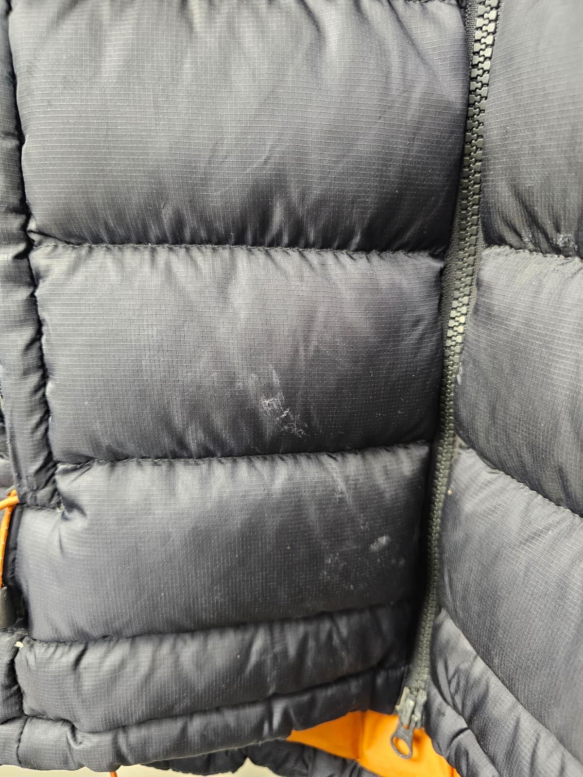 Mountain Equipment Mens Full Zip Hooded Down Puffer Jacket -XS/Extra Small -Grey