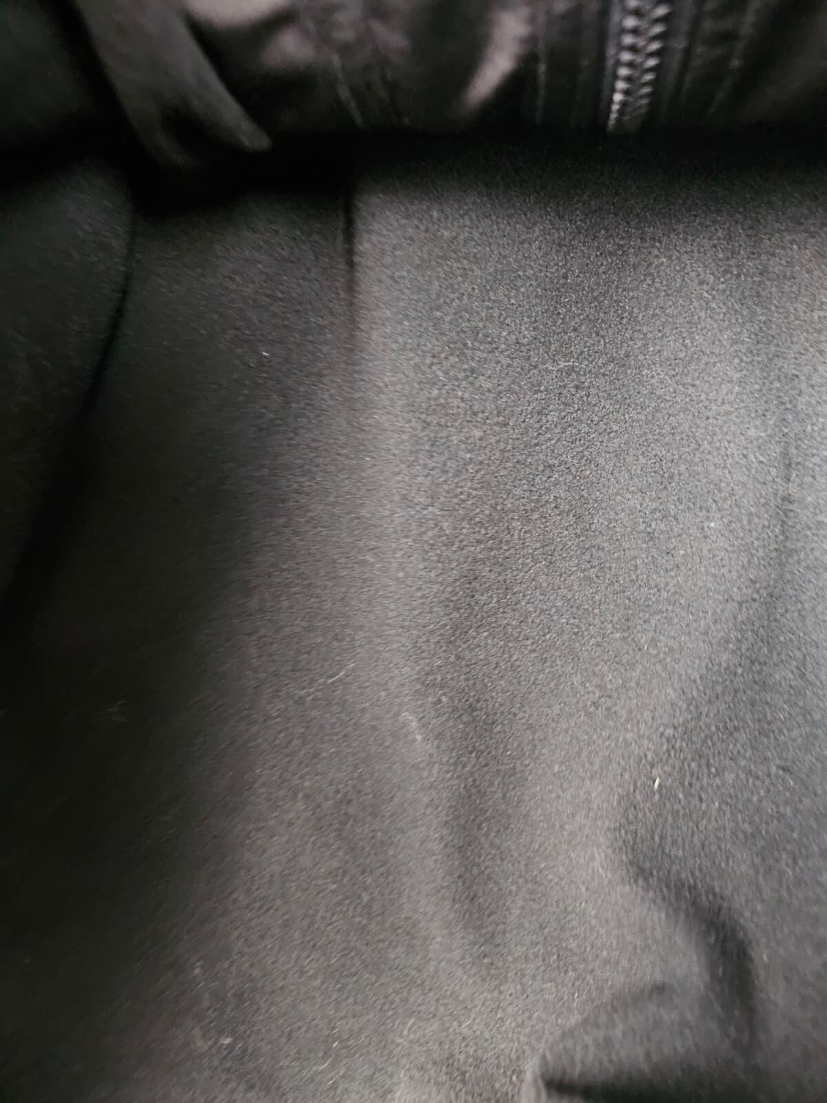 Superdry Women's Ottoman All Black Hooded Fleece Lined Windcheater Jacket -UK 16