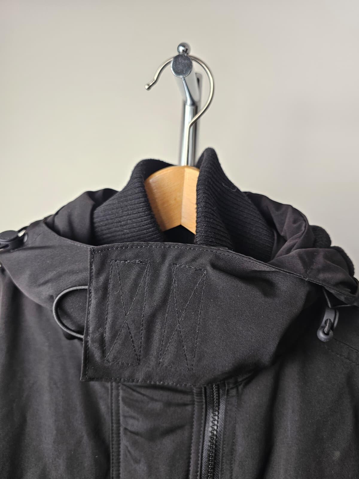 Superdry Women's Ottoman All Black Hooded Fleece Lined Windcheater Jacket -UK 16
