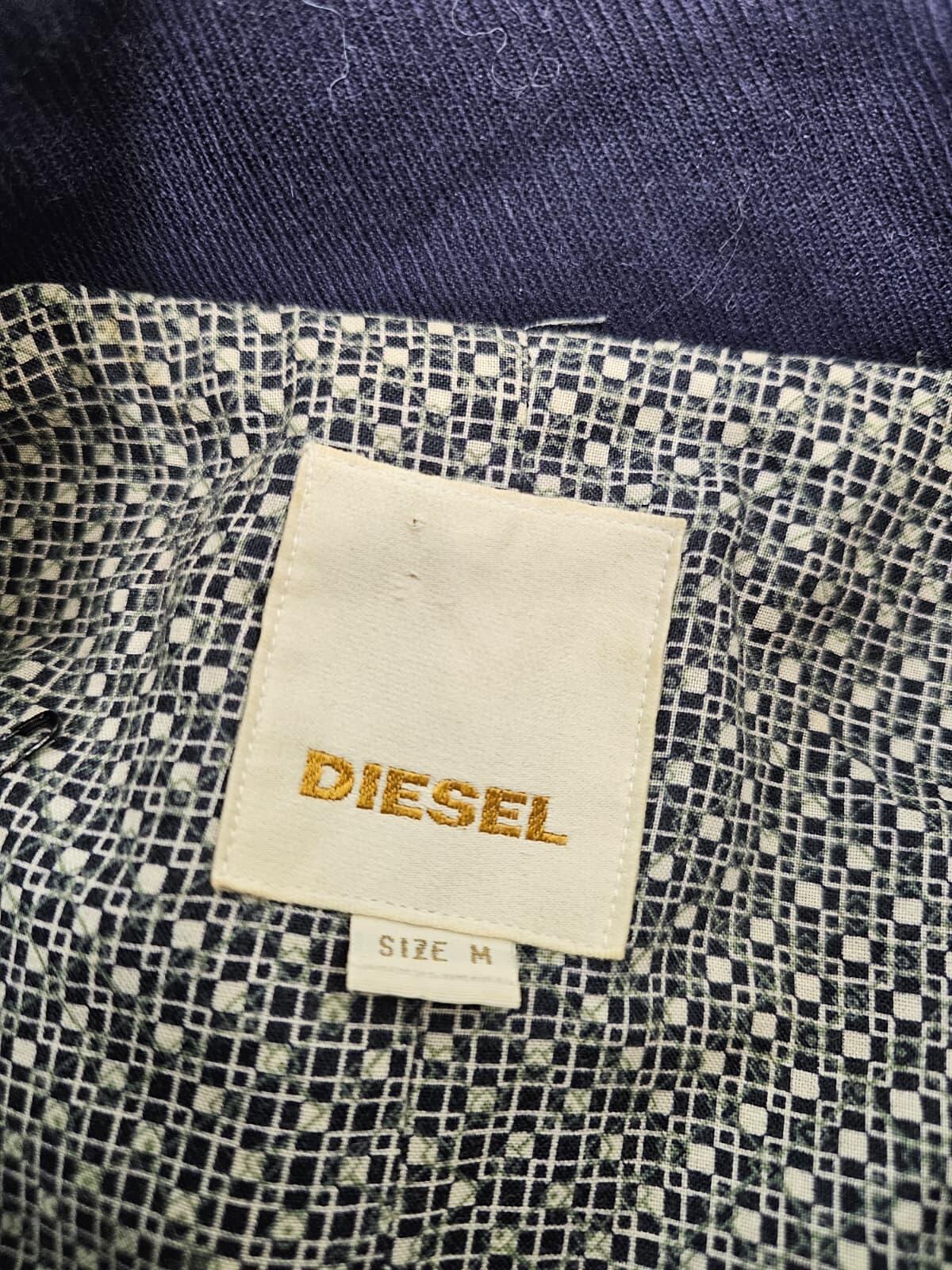 Diesel Women's Smart Casual Y2K Belted Double Breasted Belted Trench Coat - M