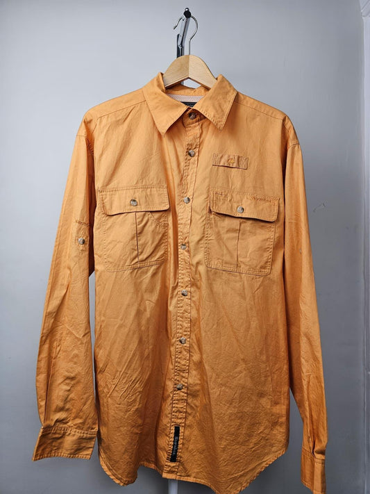 Snowbee Outdoor Technical Activewear Long Sleeve Fishing Hiking Shirt - L/Large