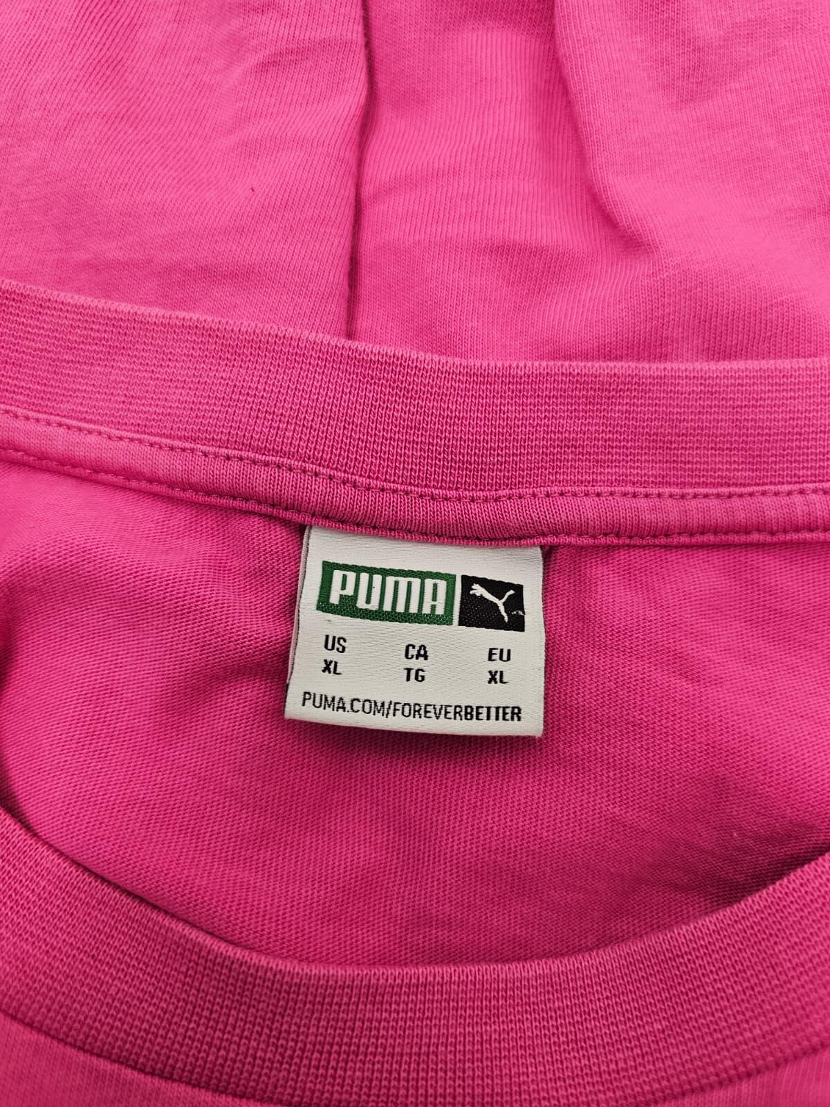 Puma Vintage Style Short Sleeve Graphic Embroidered Logo T-Shirt -XL/Extra Large