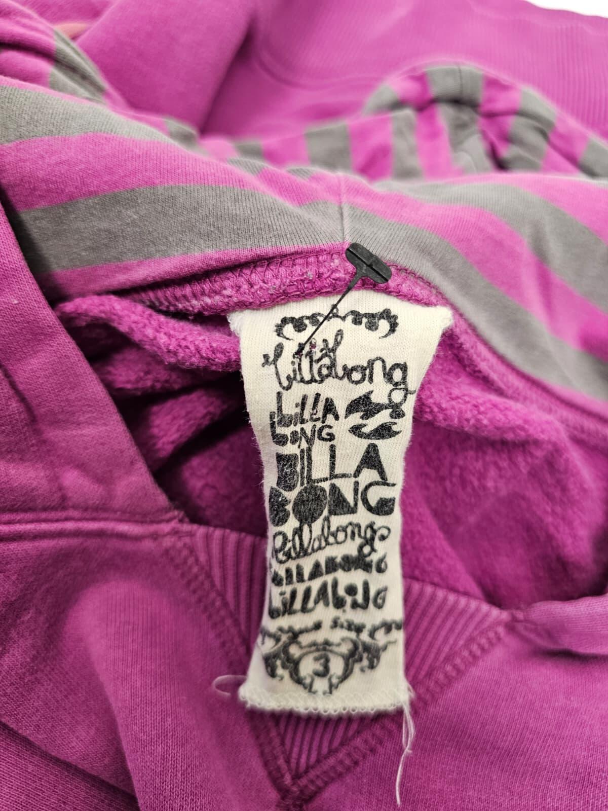Billabong Womens Purple Y2K Surfwear Pullover Hoodie Sweatshirt - 3/10