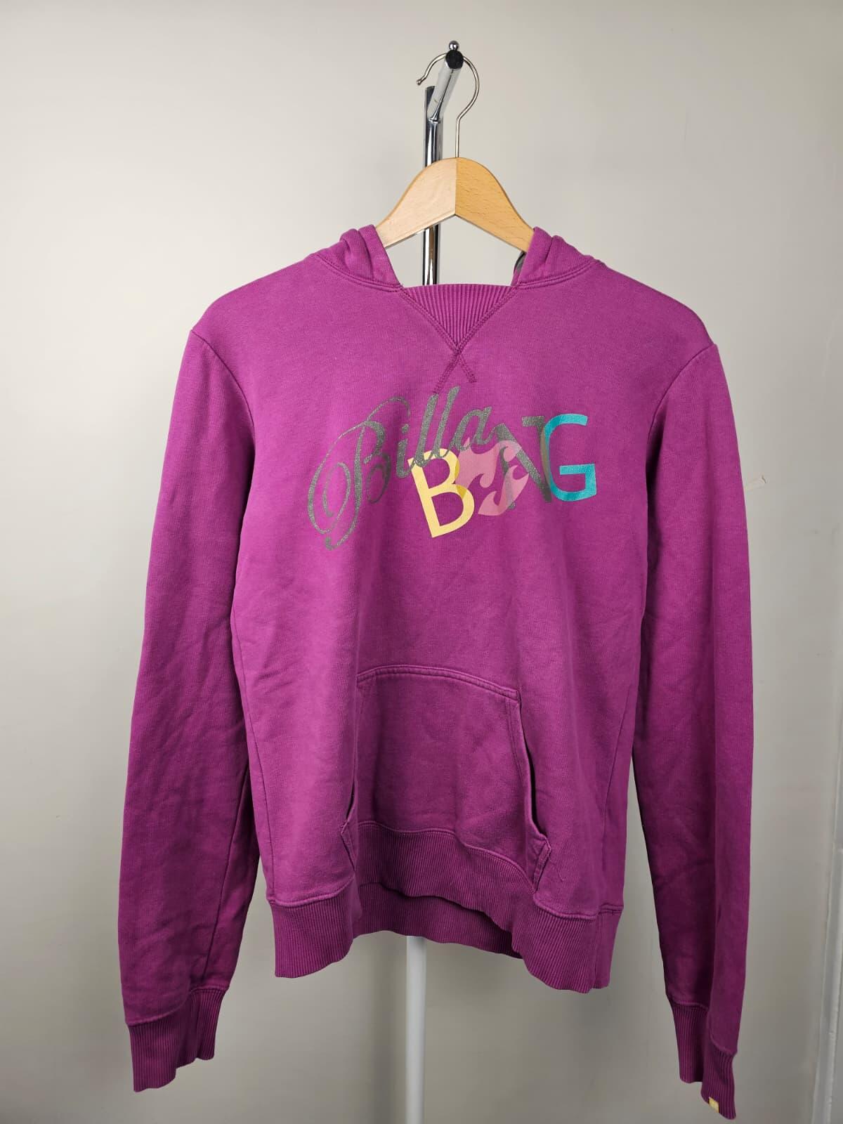 Billabong Womens Purple Y2K Surfwear Pullover Hoodie Sweatshirt - 3/10