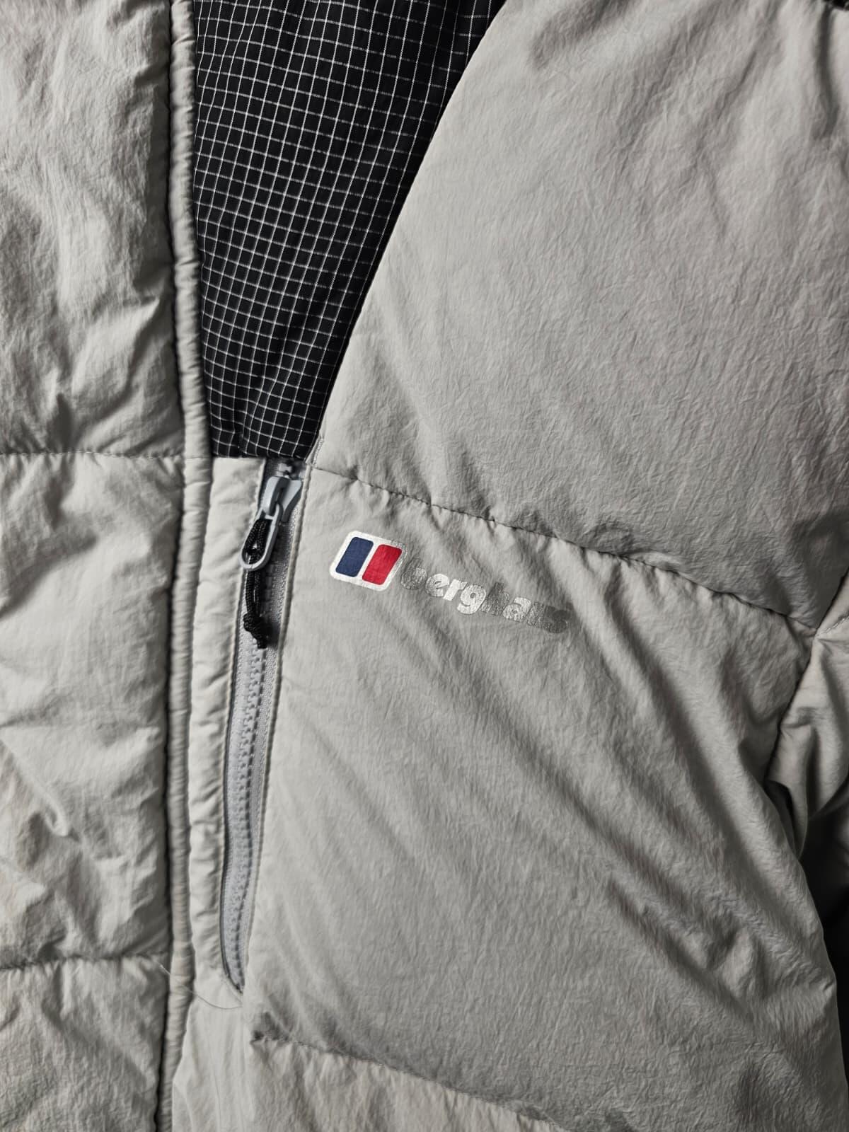 Berghaus Womens Genuine Hydro Down 600 Full Zip Hooded Puffer Jacket - 14 - Grey