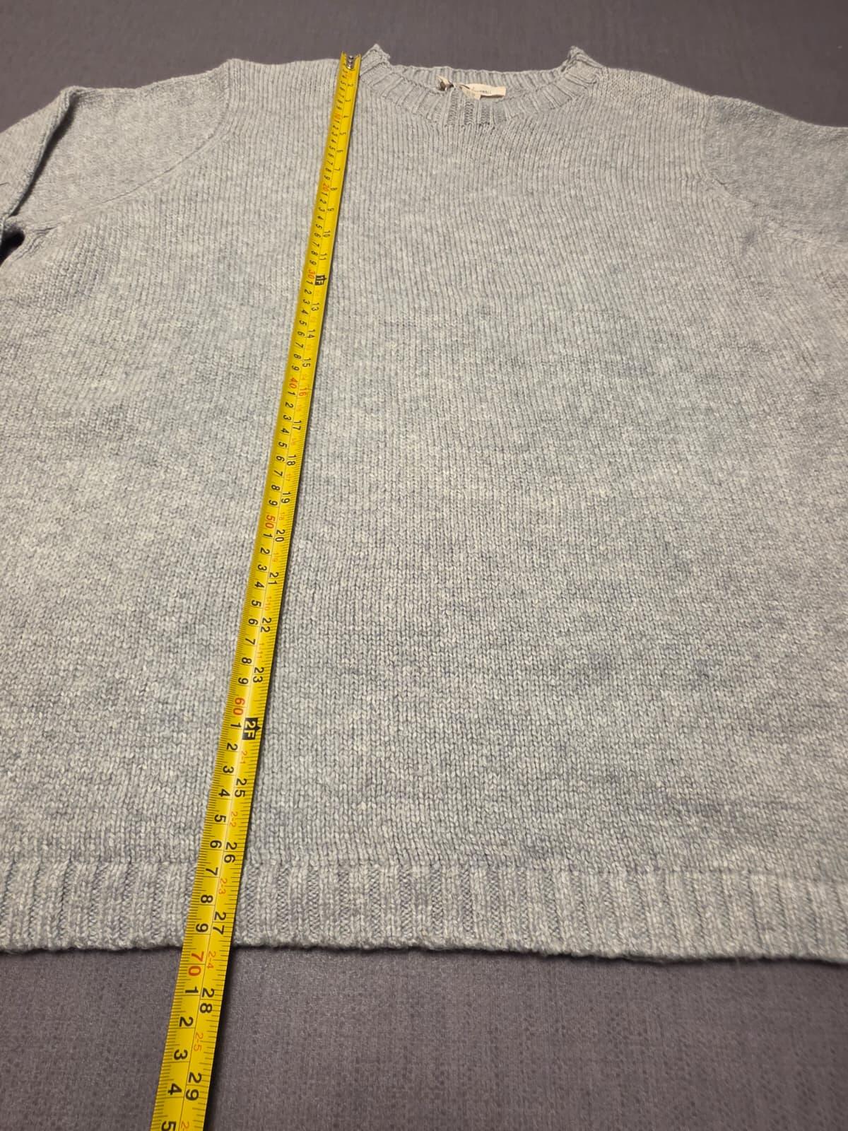 Sea Salt Cornwall Smart Casual Fisherman Merino Blend Knitted Jumper - 20 -Grey
