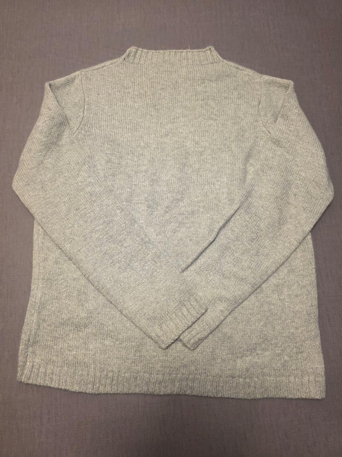 Sea Salt Cornwall Smart Casual Fisherman Merino Blend Knitted Jumper - 14