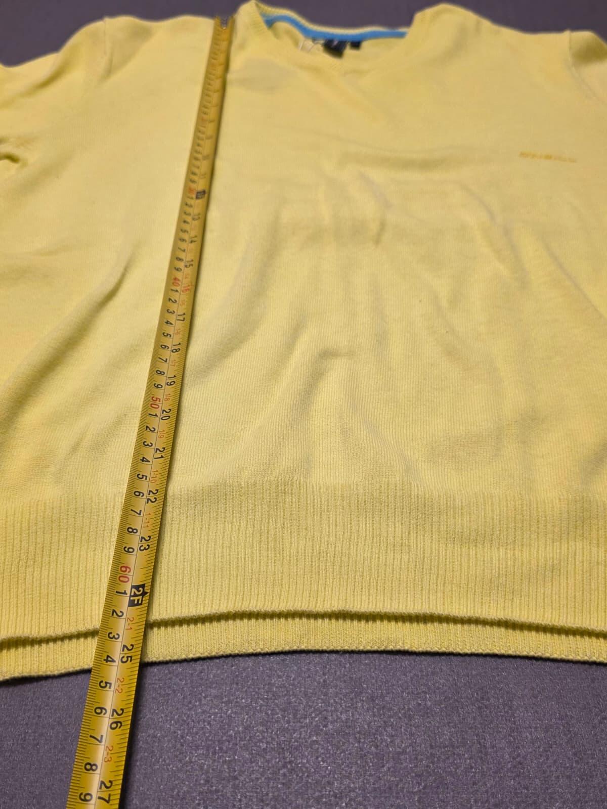 O'Neill Mens V-Neck Pullover Long Sleeve Jumper/Sweater - XS/Extra Small -Yellow