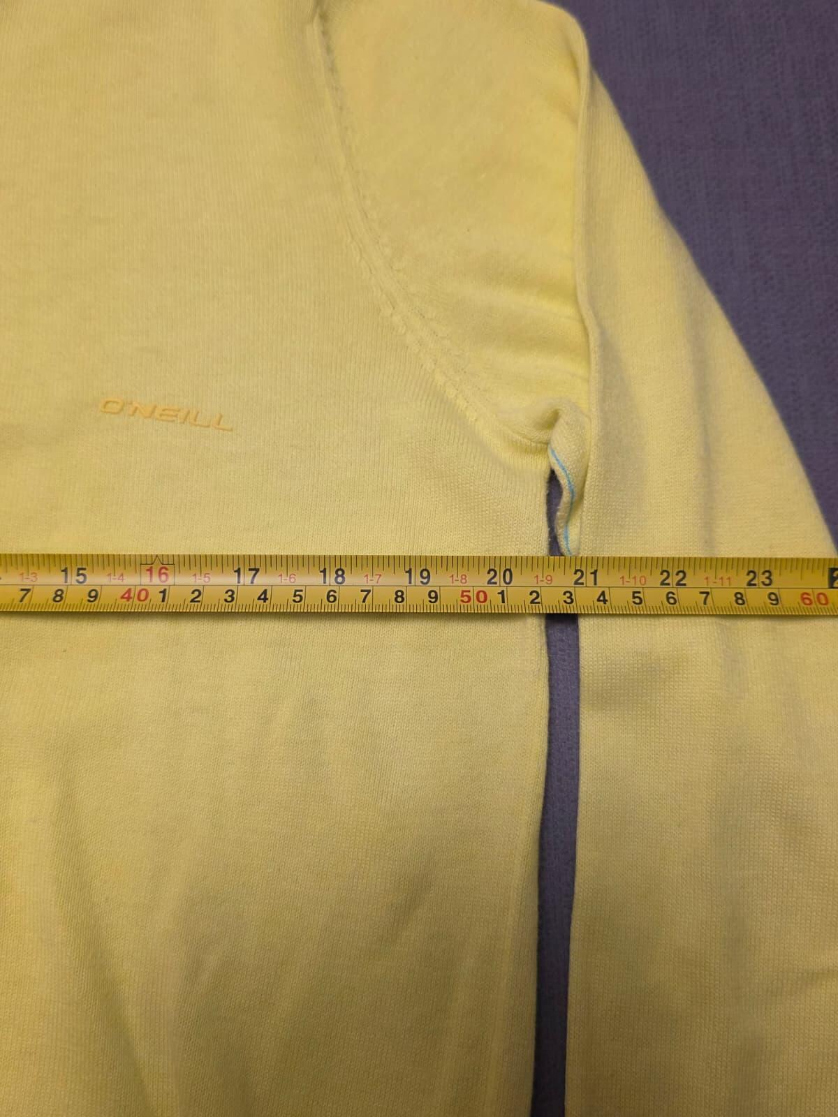 O'Neill Mens V-Neck Pullover Long Sleeve Jumper/Sweater - XS/Extra Small -Yellow