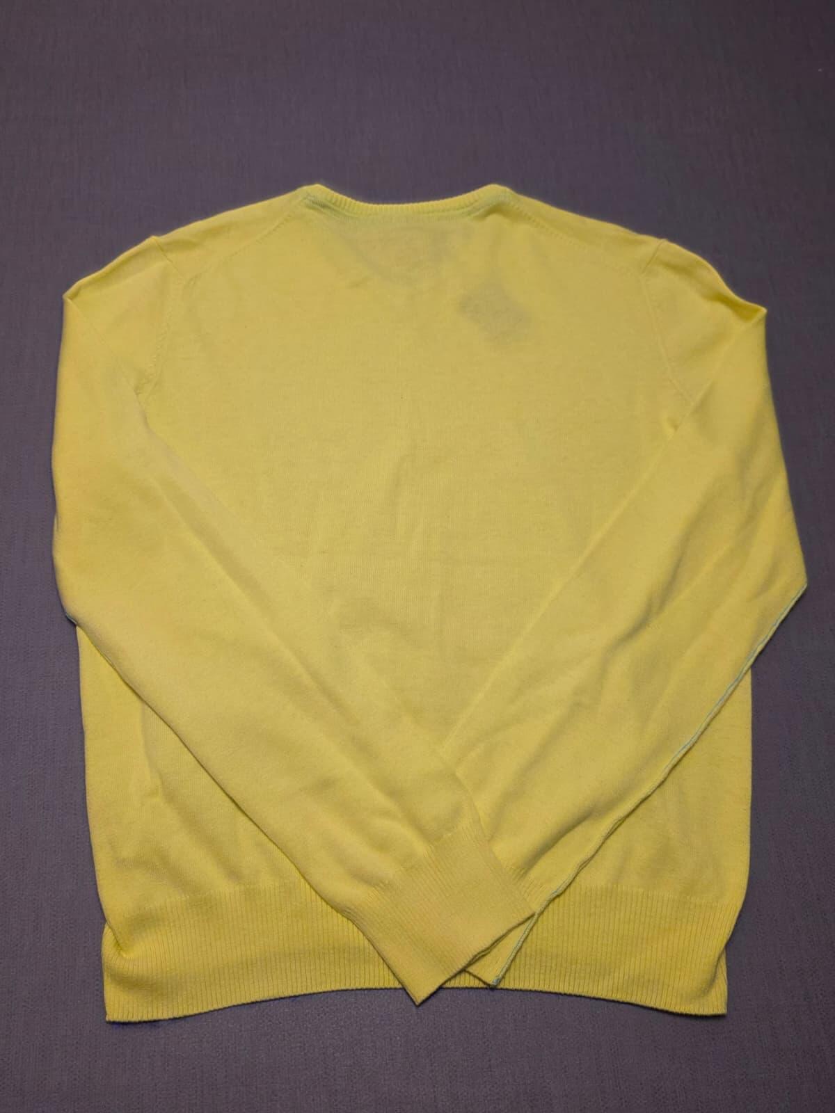 O'Neill Mens V-Neck Pullover Long Sleeve Jumper/Sweater - XS/Extra Small -Yellow