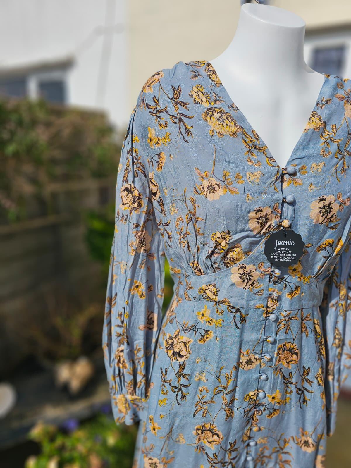 Christina Hendricks X Joanie Lily Of The Valley Flowers Print Midi Dress 18