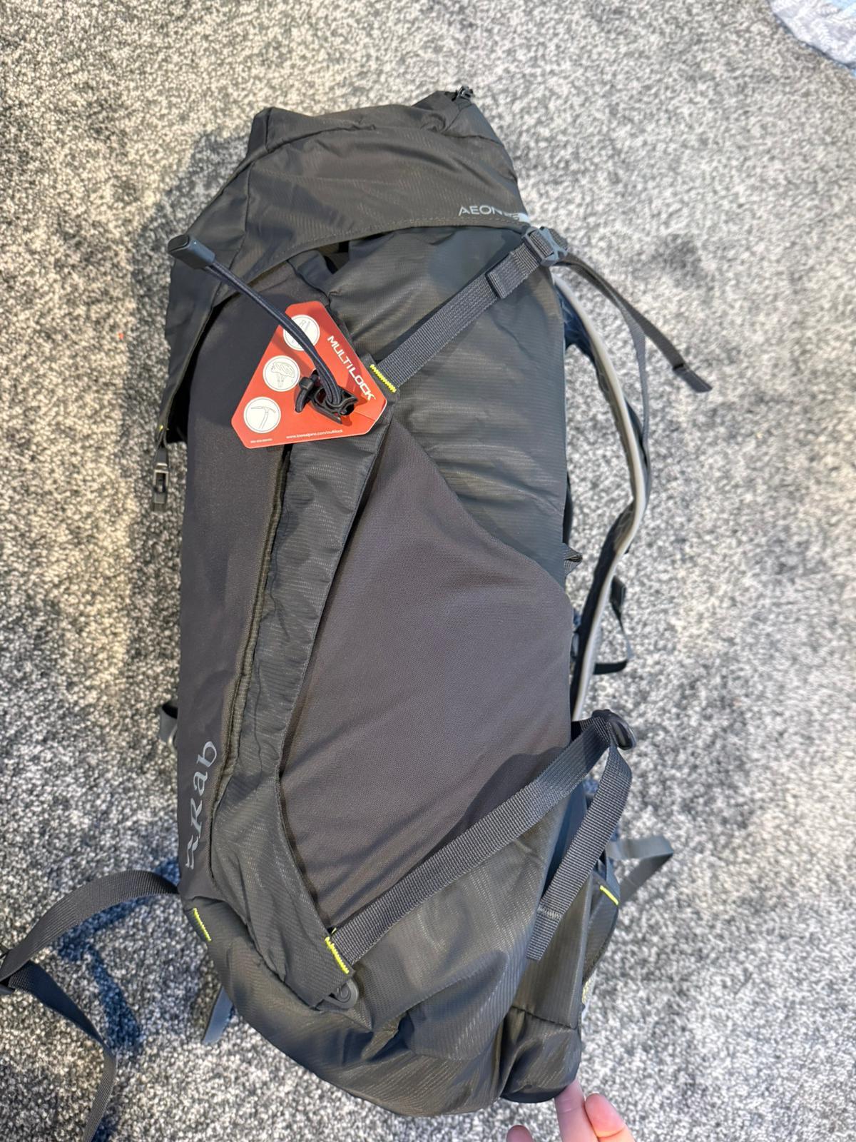 Rab AEON 35 Backpack/Rucksack Hiking/Walking - 35L Litres - Unisex - Grey