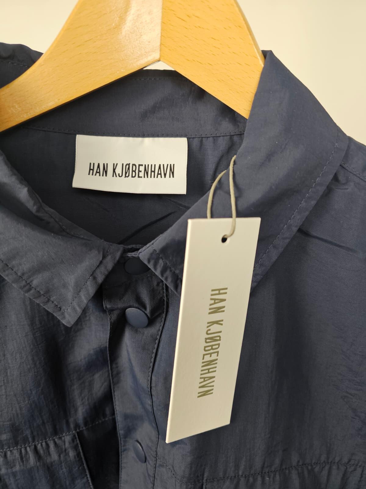 Han Kjøbenhavn Kjobenhavn Long Sleeve Snap Popper Button Shirt L/Large RRP £270