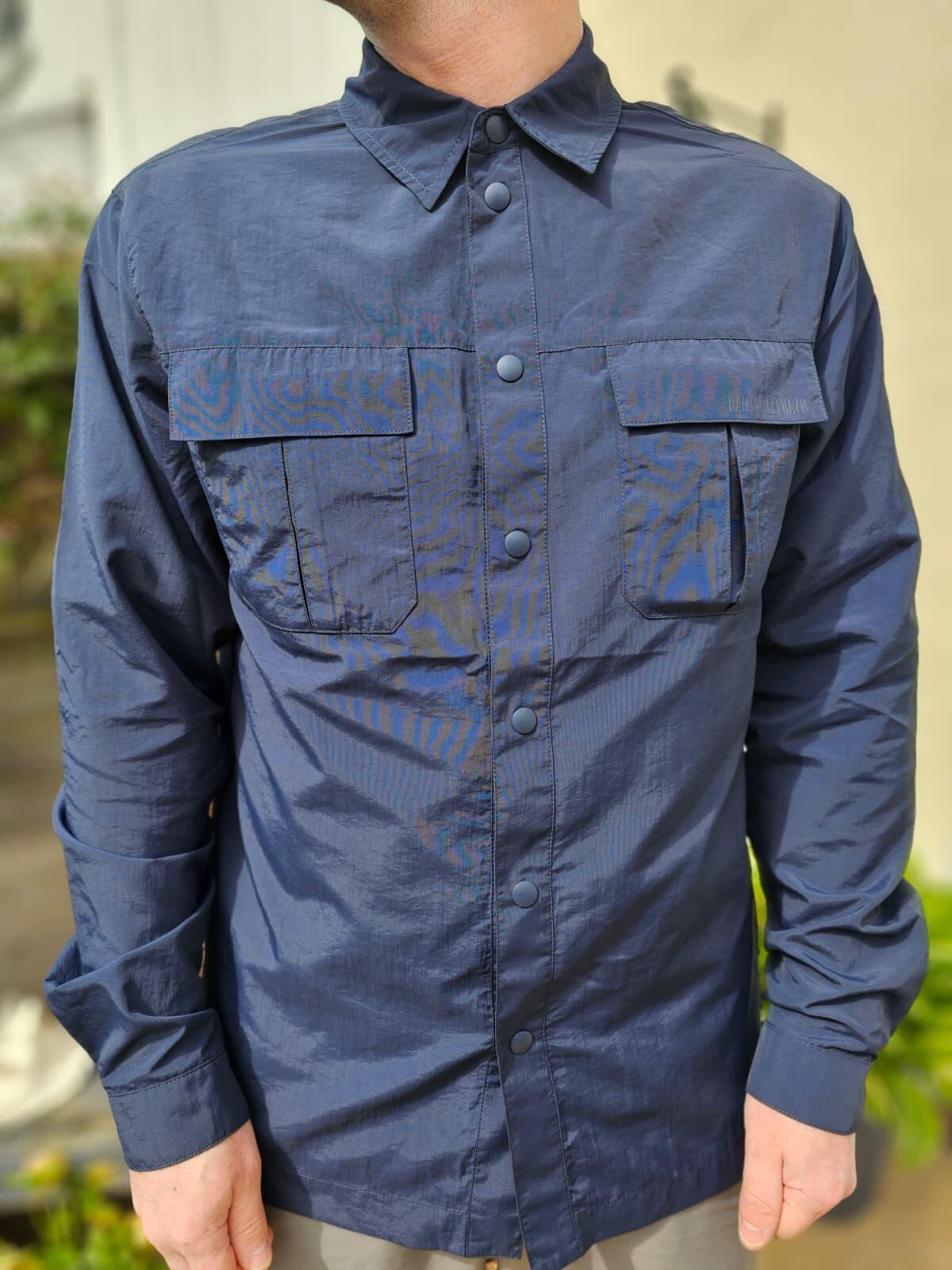 Han Kjøbenhavn Kjobenhavn Long Sleeve Snap Popper Button Shirt L/Large RRP £270
