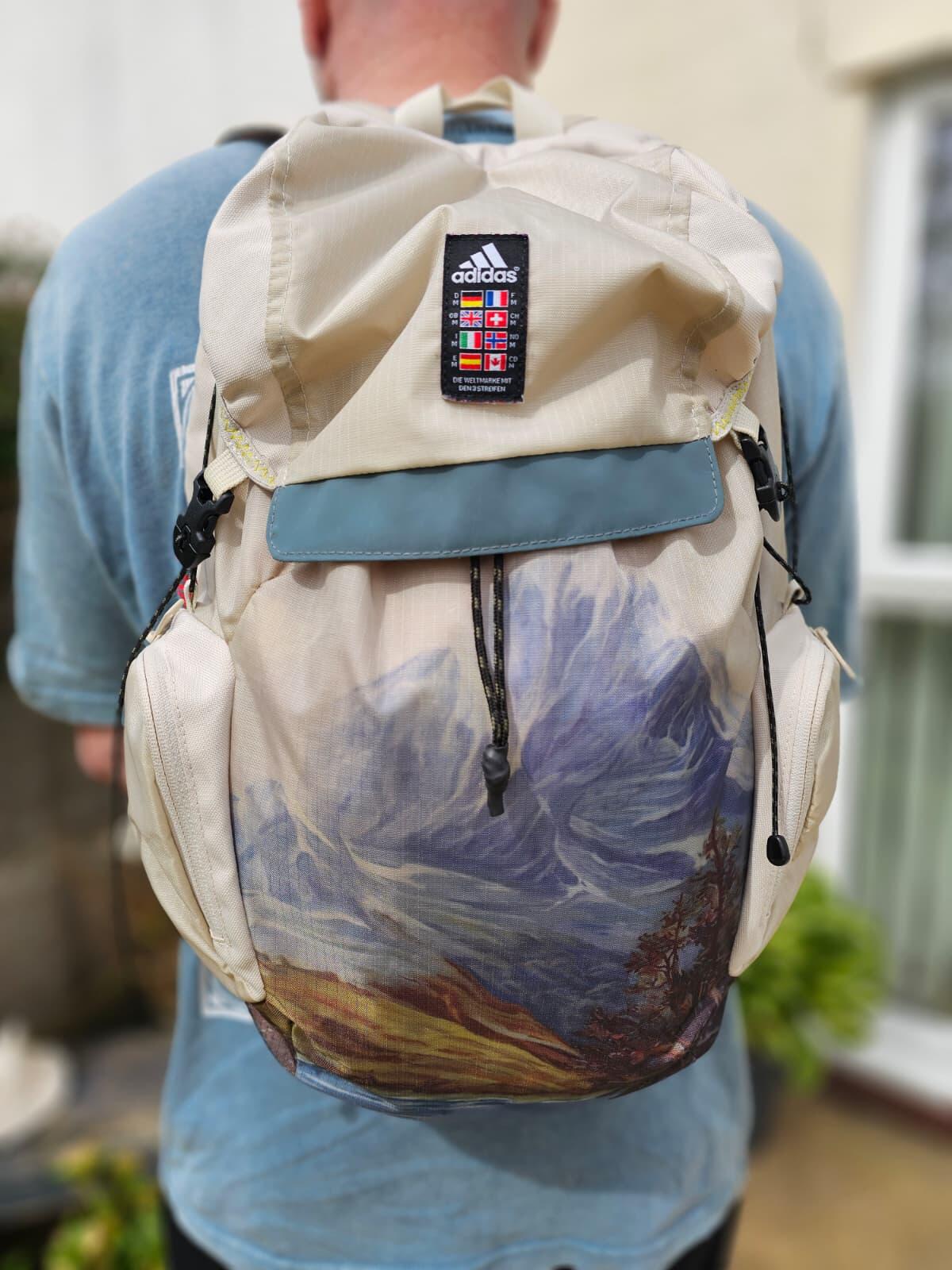 Adidas Primegreen Mountain Forest Print Gym Backpack/Rucksack - 20L - Unisex