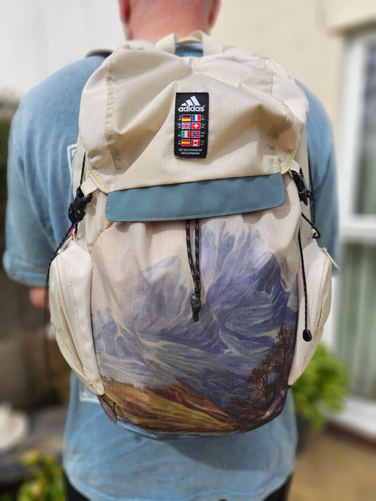 Adidas Primegreen Mountain Forest Print Gym Backpack/Rucksack - 20L - Unisex