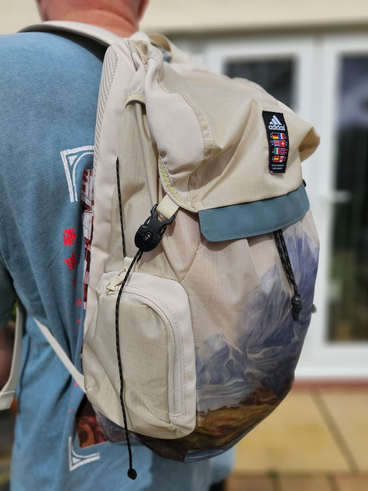 Adidas Primegreen Mountain Forest Print Gym Backpack/Rucksack - 20L - Unisex
