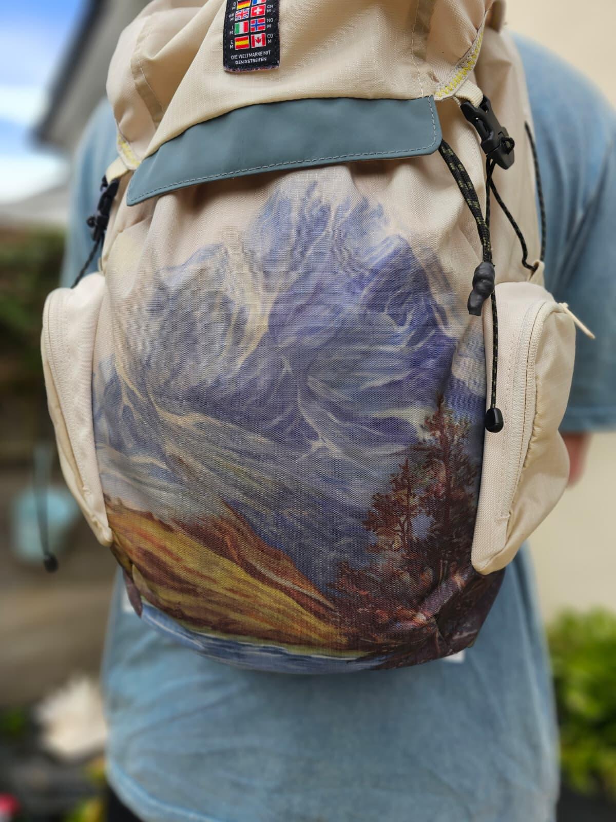 Adidas Primegreen Mountain Forest Print Gym Backpack/Rucksack - 20L - Unisex