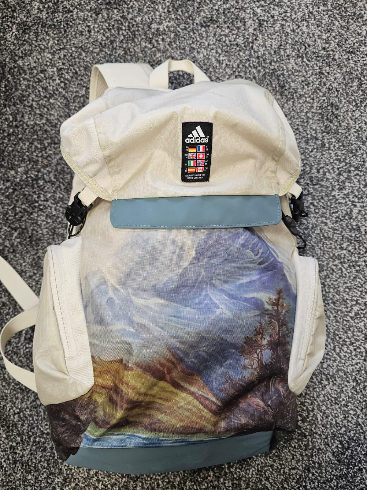 Adidas Primegreen Mountain Forest Print Gym Backpack/Rucksack - 20L - Unisex